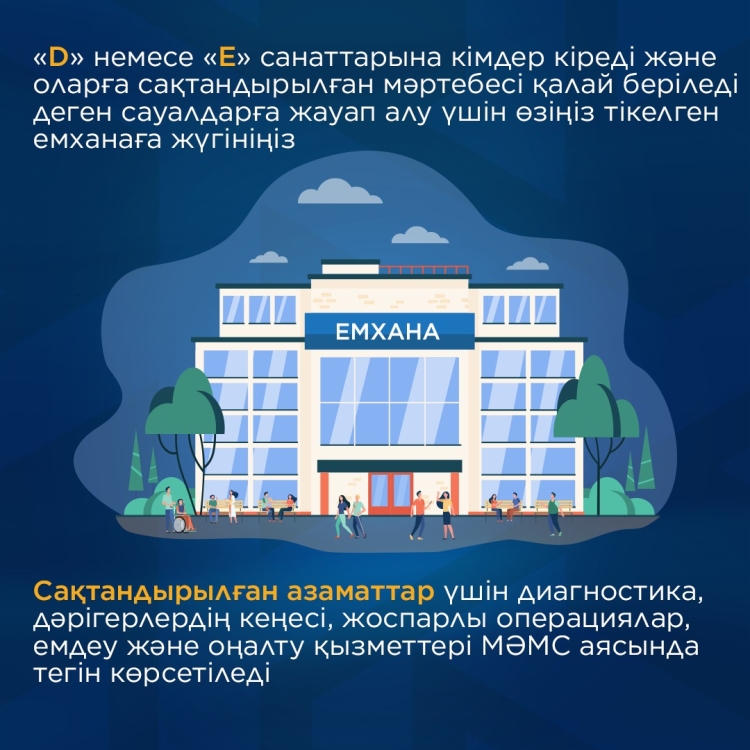 2026 жылдан бастап МӘМС пакеті кеңейеді